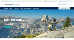 Desktop Screenshot of midwestbank.com